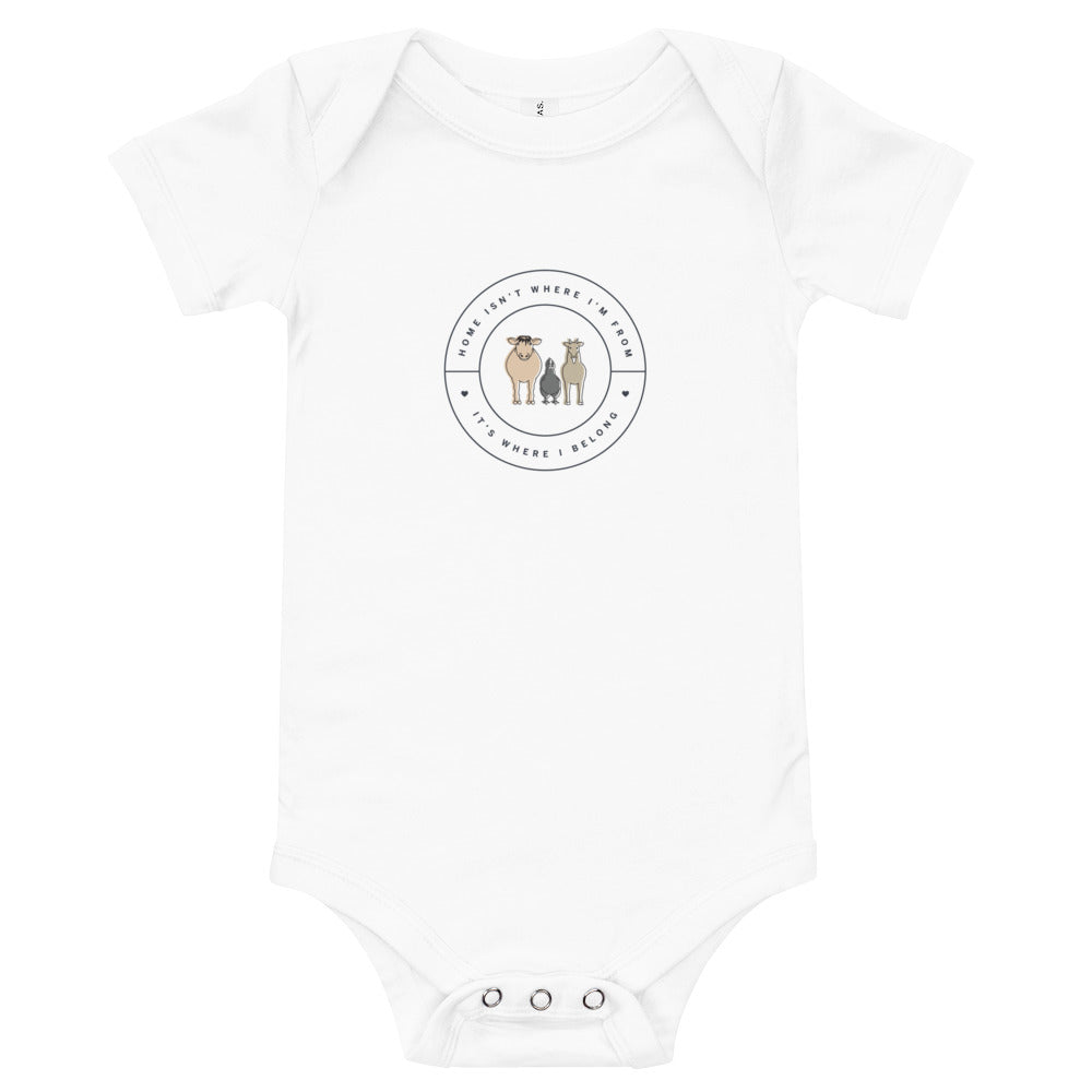 'Forever Home' Baby Onsie