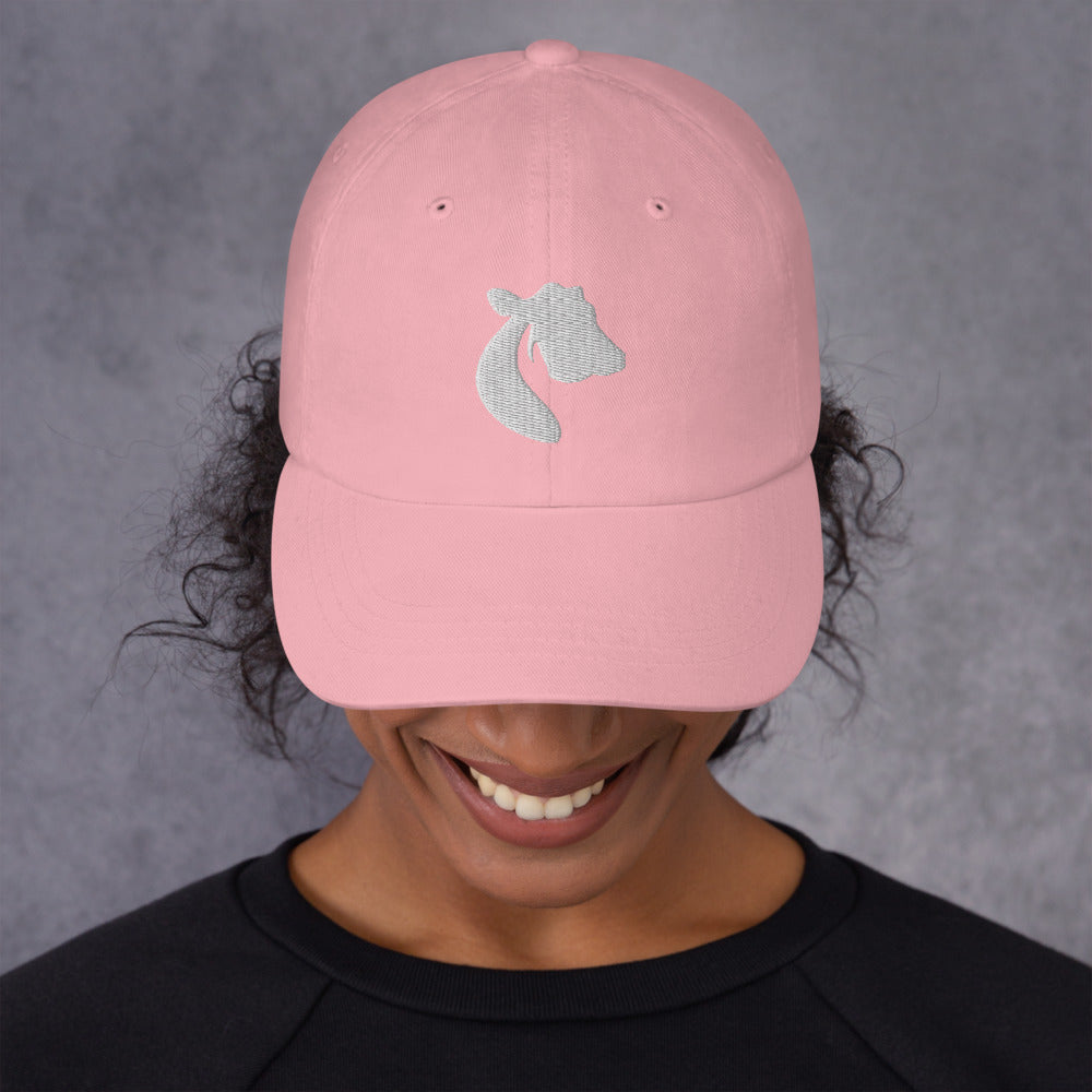 Dad hat in Pink