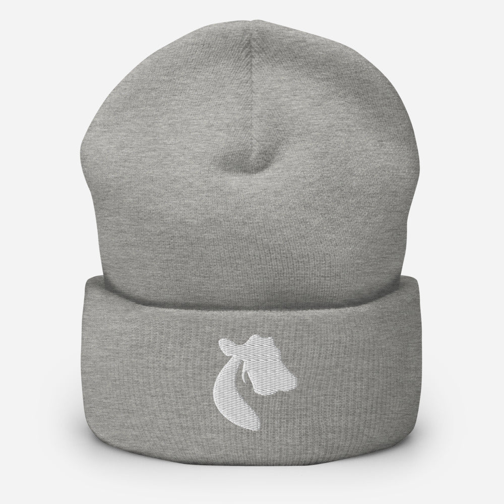 Cuffed Beanie in Grey