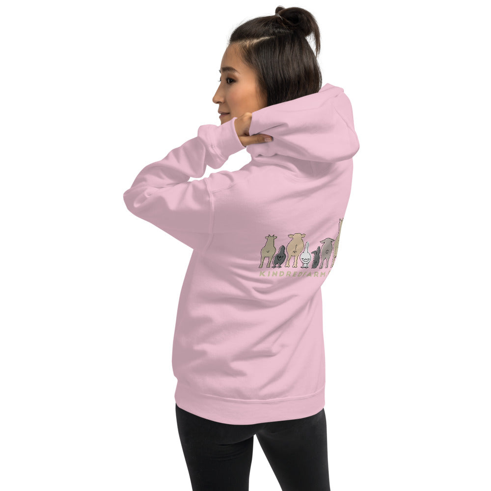 'Celebrate Diversity' Unisex Hoodie in Pink