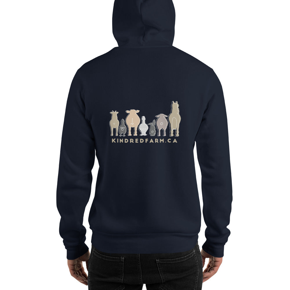 'Celebrate Diversity' Unisex Hoodie in Navy