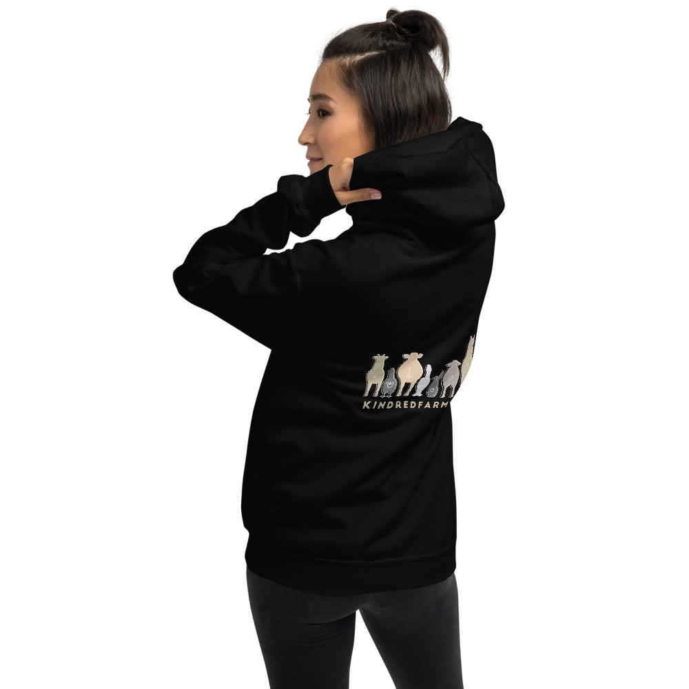 'Celebrate Diversity' Unisex Hoodie in Black