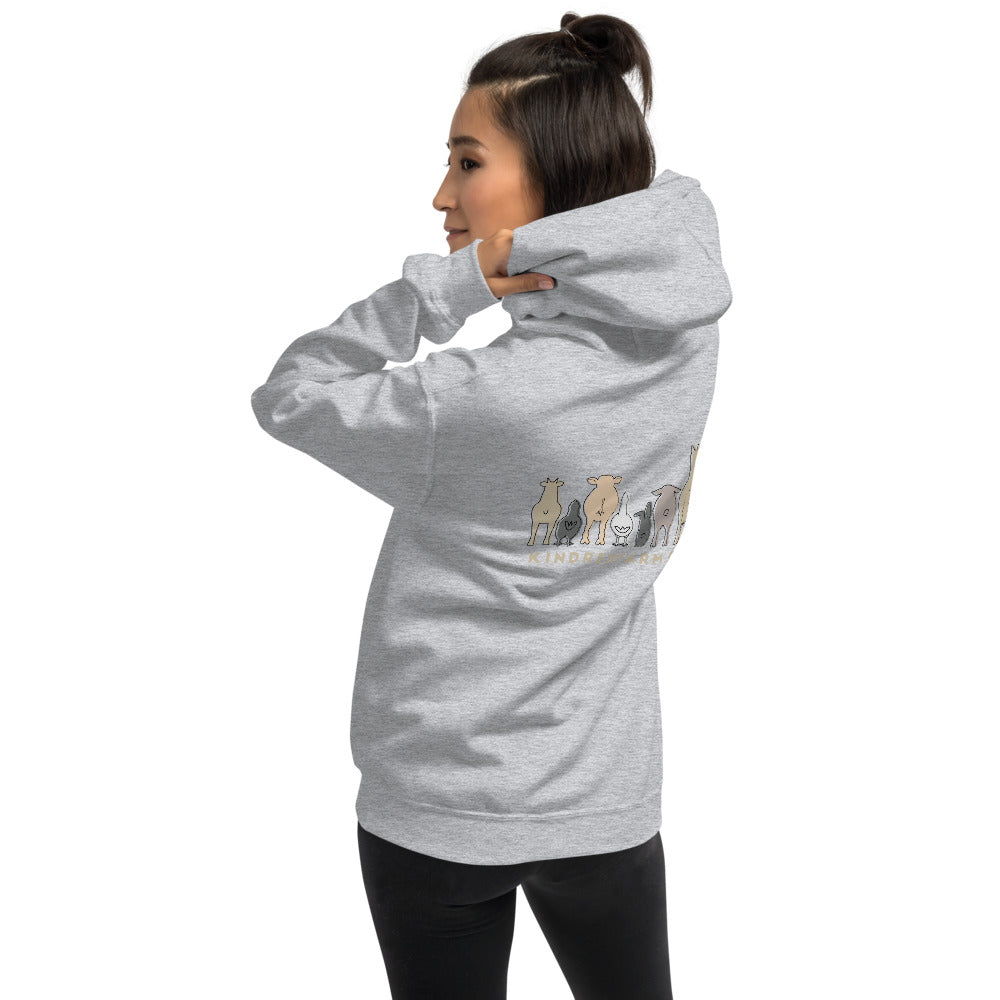 'Celebrate Diversity' Unisex Hoodie in Grey