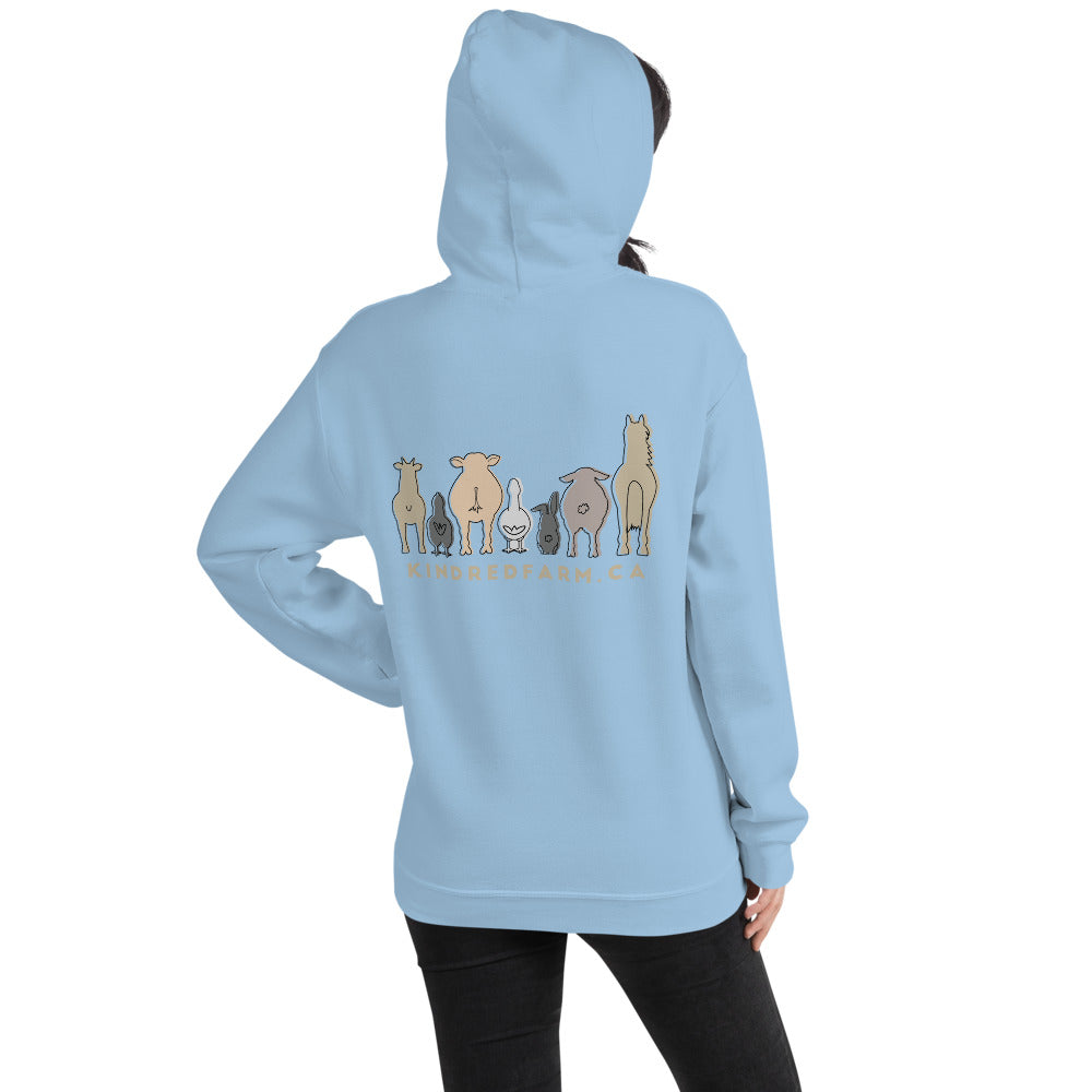 'Celebrate Diversity' Unisex Hoodie in Light Blue