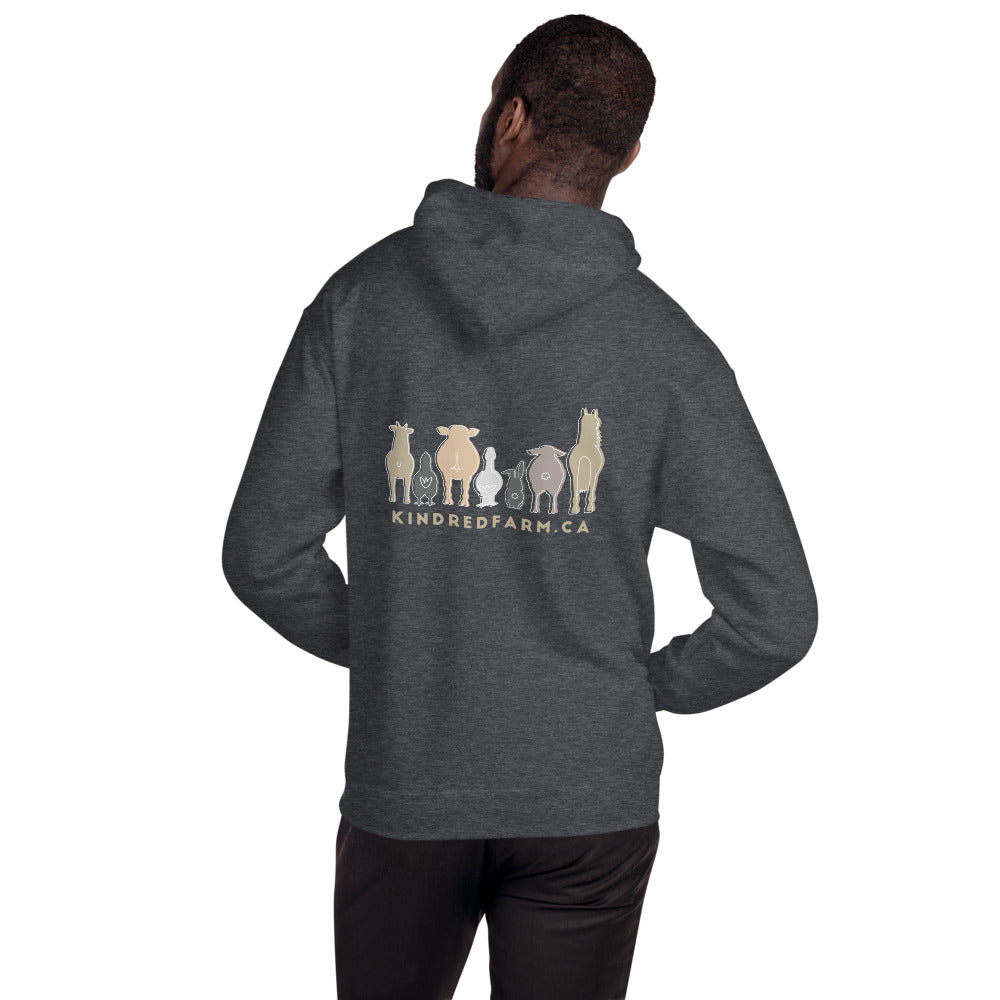 'Celebrate Diversity' Unisex Hoodie in Dark Grey