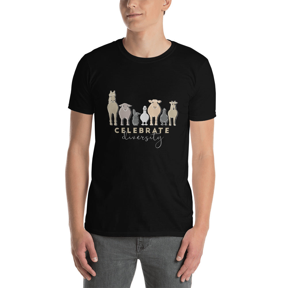 'Celebrate Diversity' Short-Sleeve Unisex T-Shirt