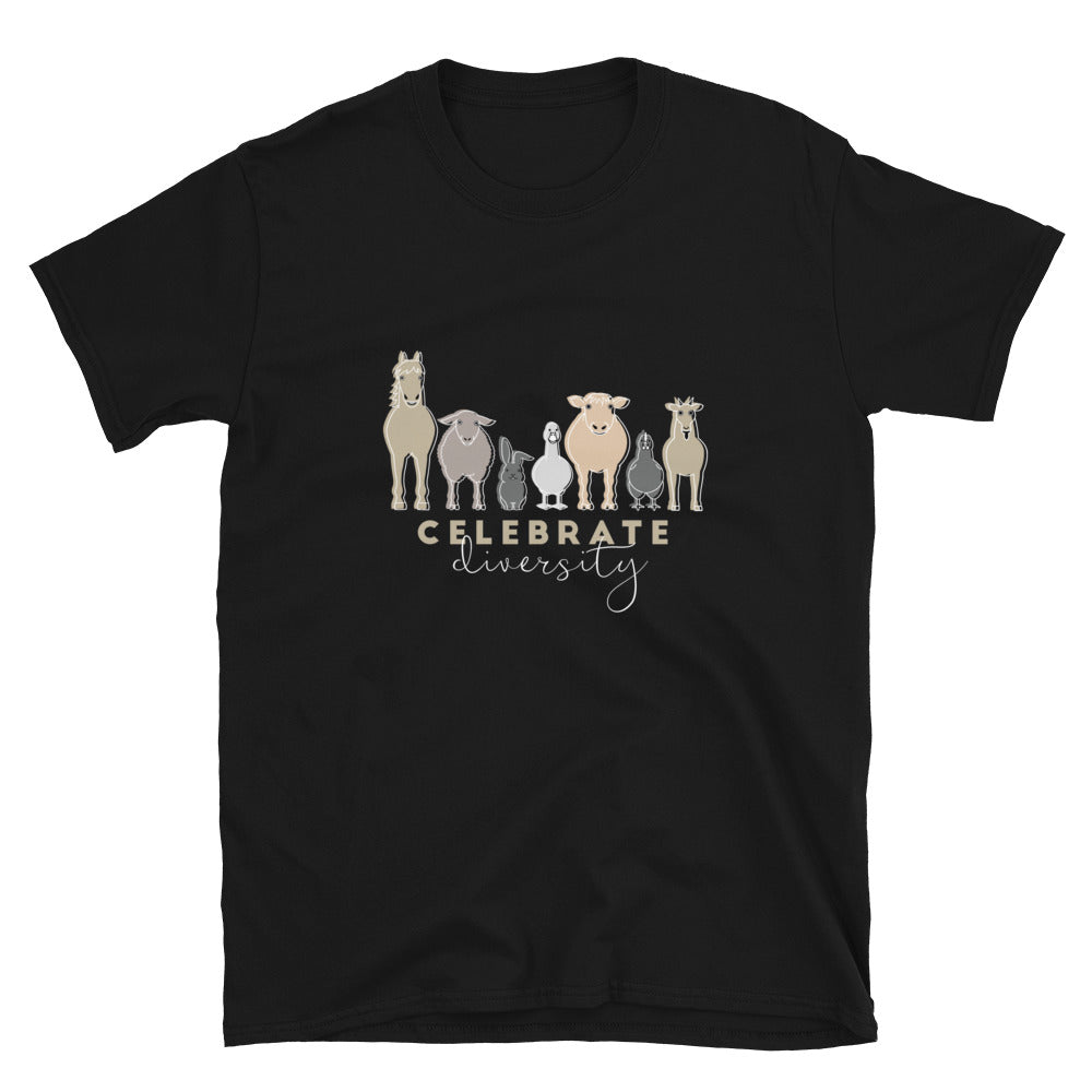 'Celebrate Diversity' Short-Sleeve Unisex T-Shirt