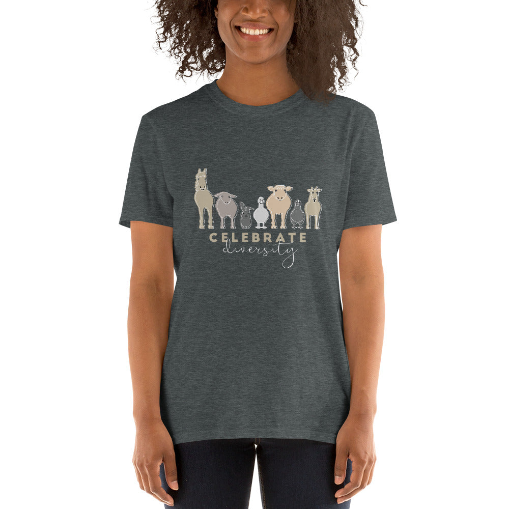 'Celebrate Diversity' Short-Sleeve Unisex T-Shirt