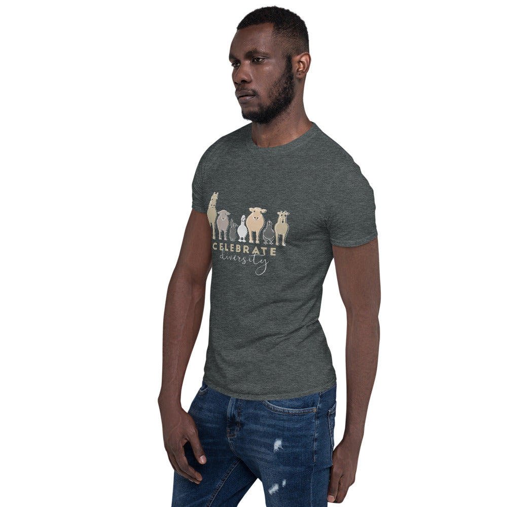 'Celebrate Diversity' Short-Sleeve Unisex T-Shirt