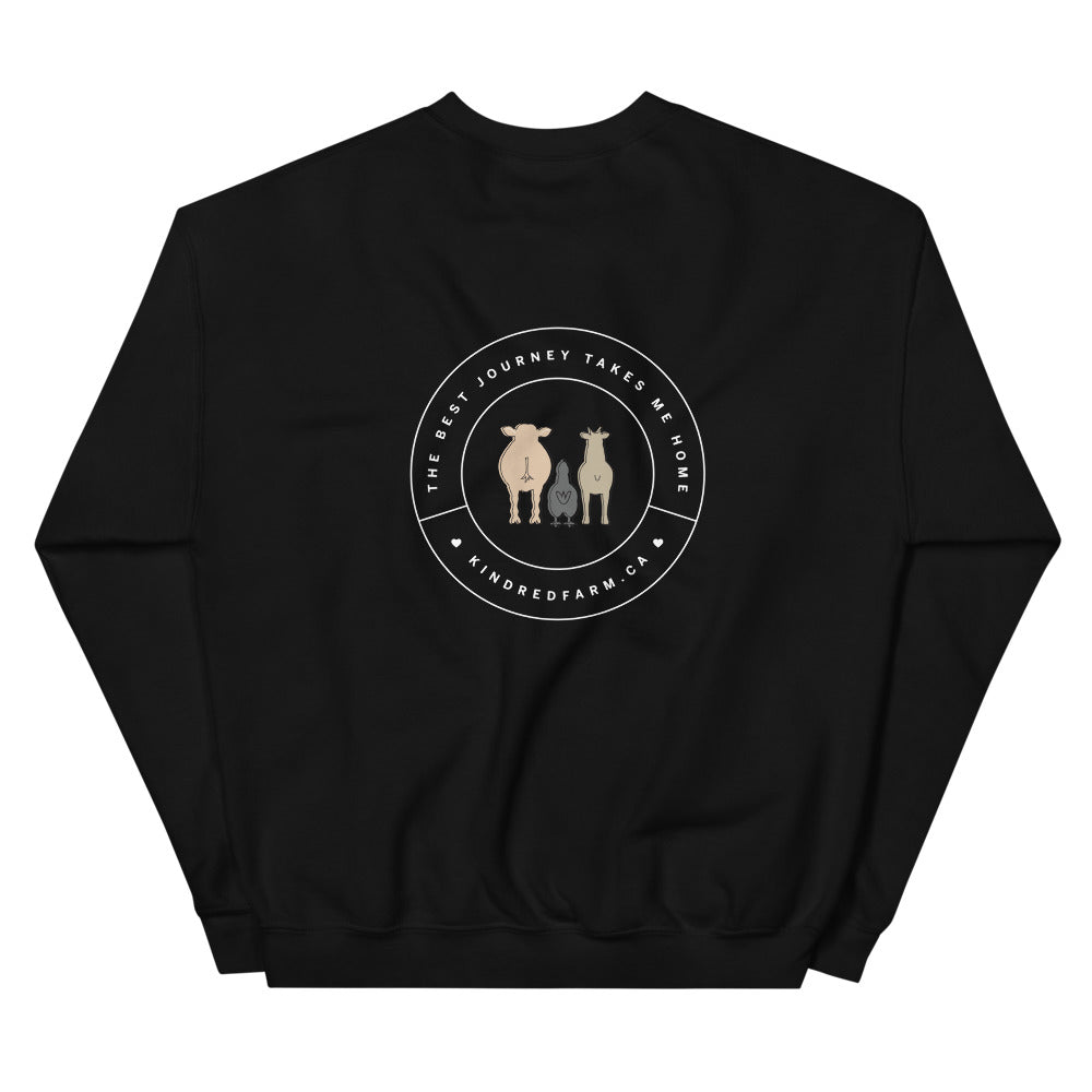 'Forever Home' Unisex Sweatshirt (Dark)