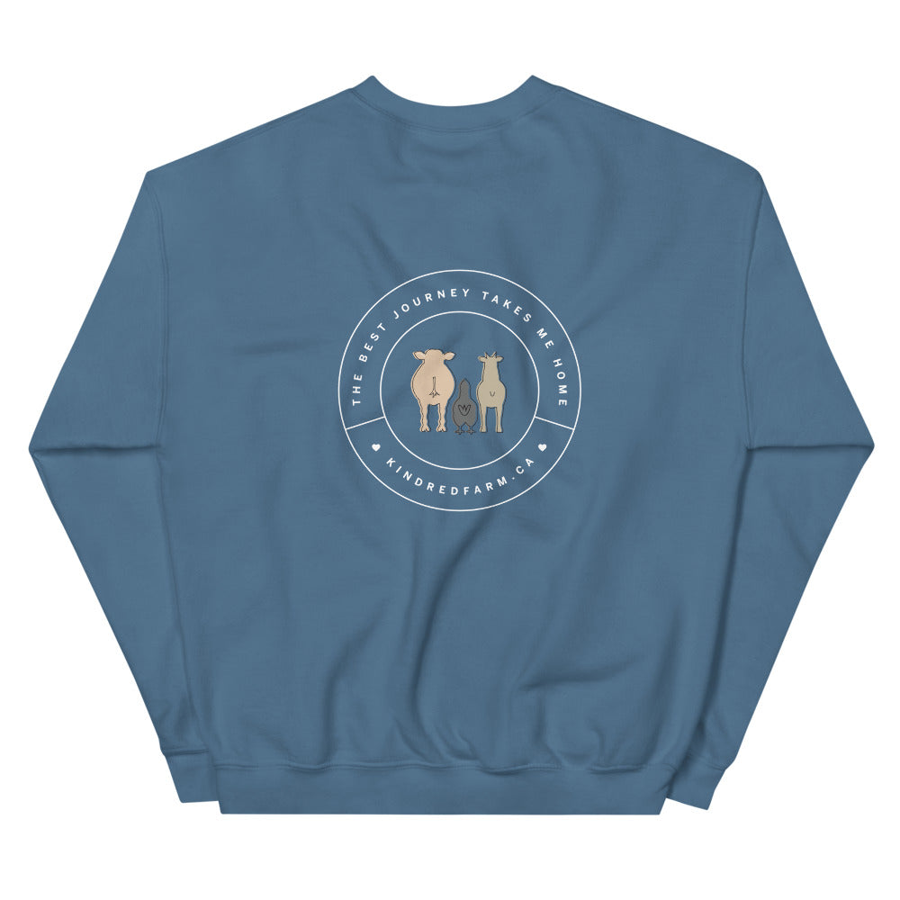 'Forever Home' Unisex Sweatshirt (Dark)
