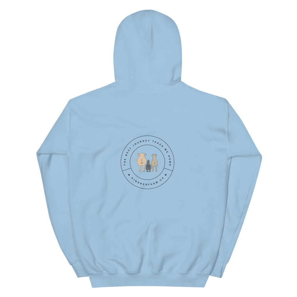 'Forever Home' Unisex Hoodie (Light)