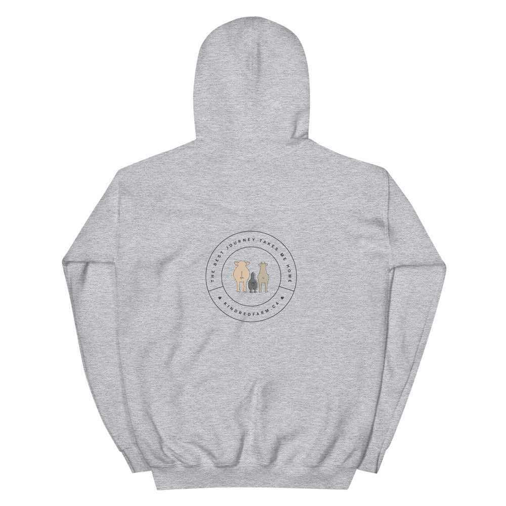 'Forever Home' Unisex Hoodie (Light)