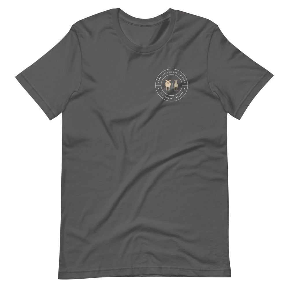 'Forever Home' Unisex T-shirt (Dark)
