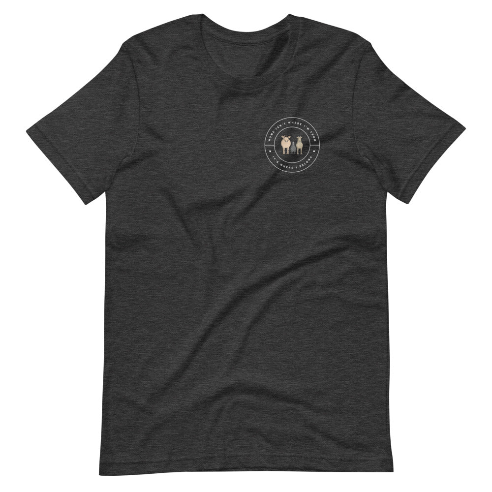 'Forever Home' Unisex T-shirt (Dark)