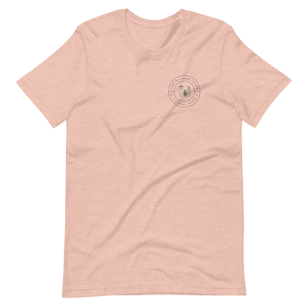 'Forever Home' Unisex T-shirt (Light)