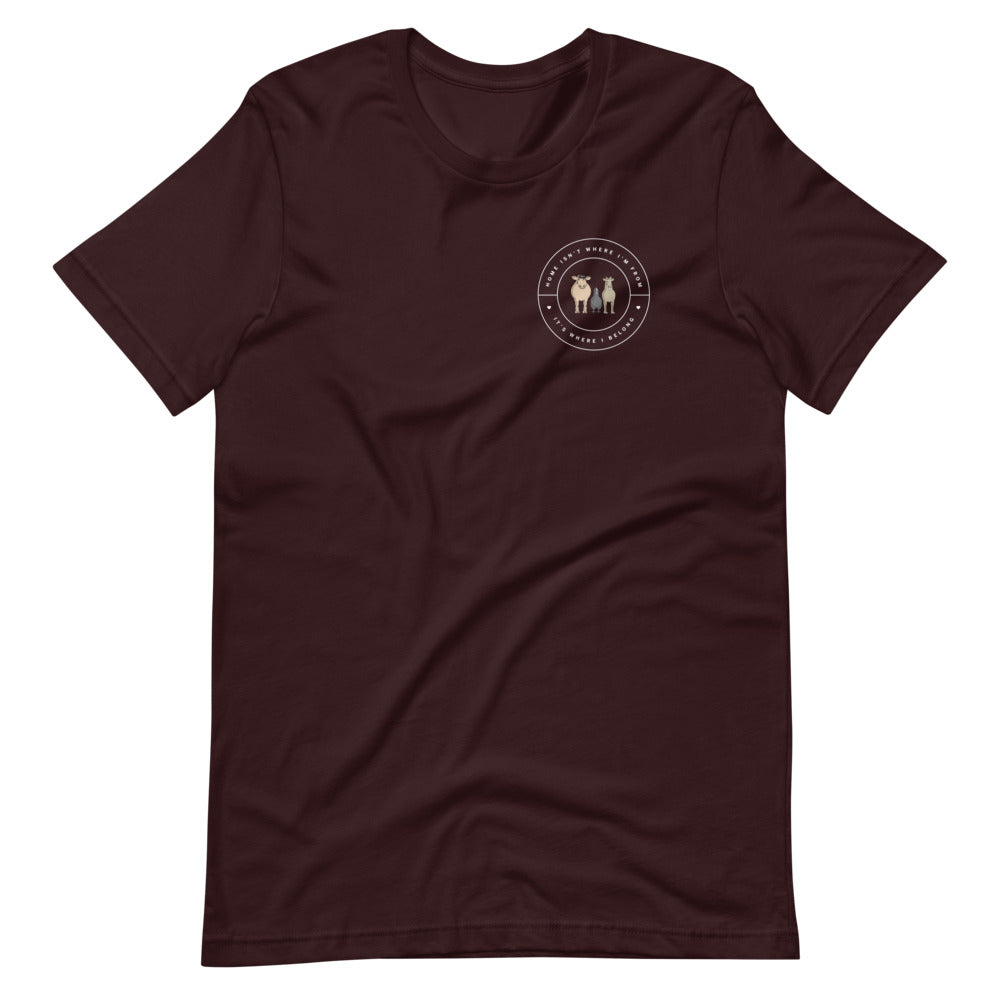'Forever Home' Unisex T-shirt (Dark)