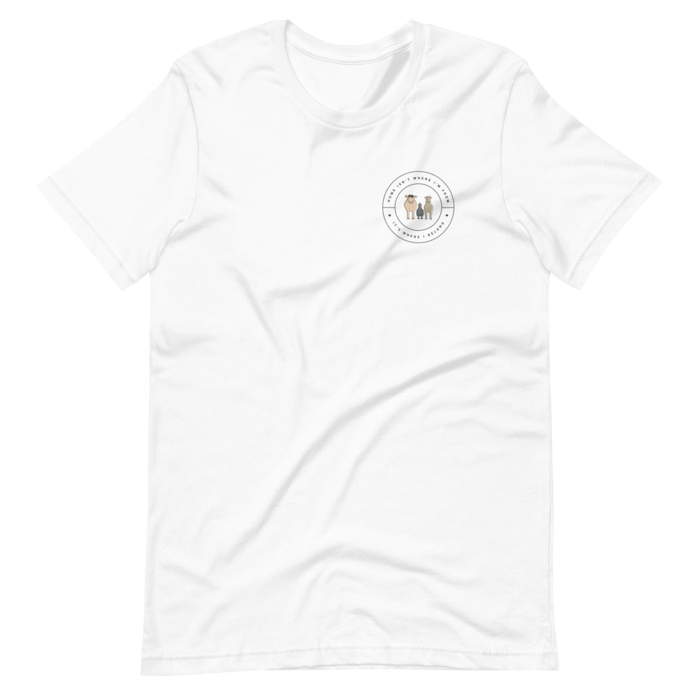 'Forever Home' Unisex T-shirt (Light)