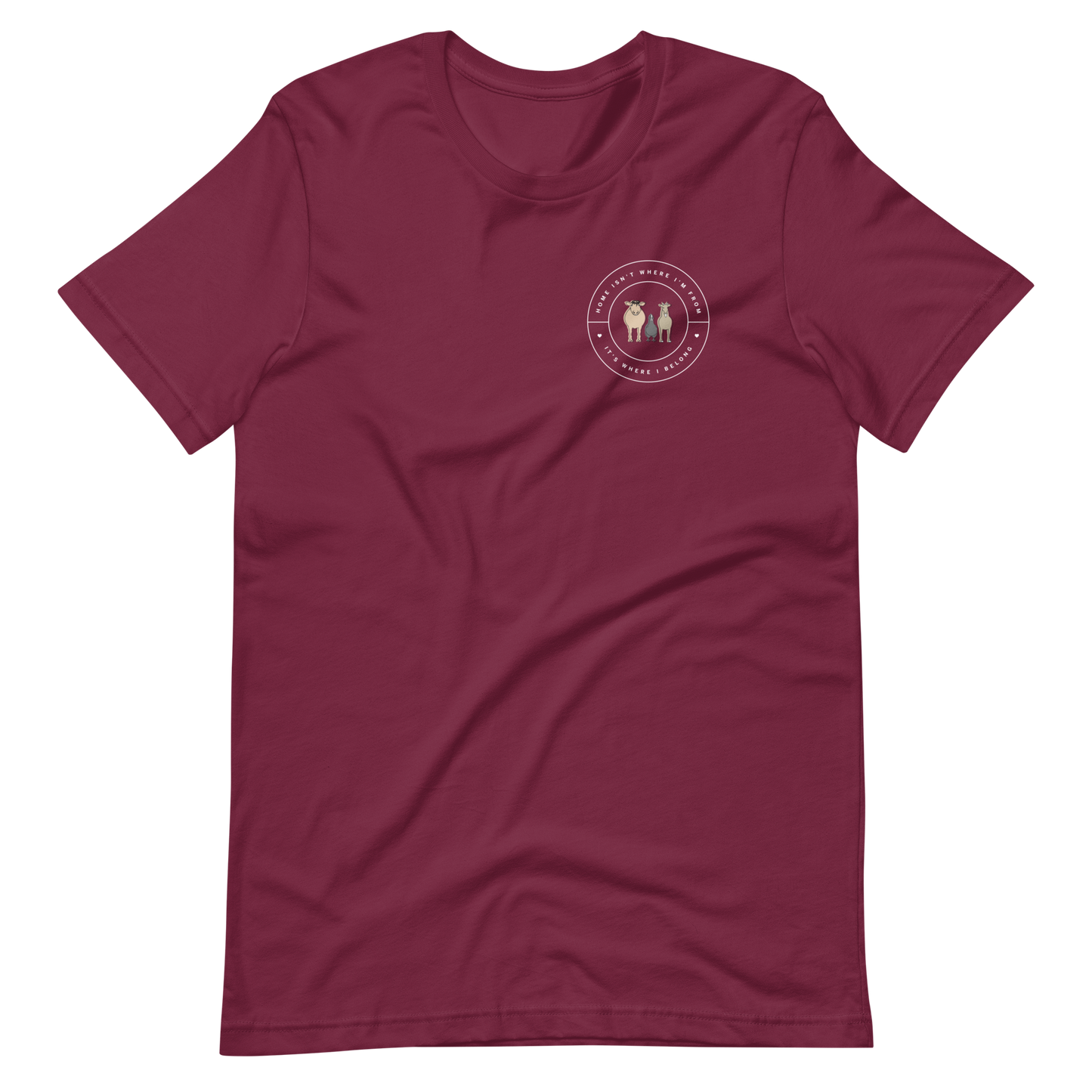 'Forever Home' Unisex T-shirt (Dark)