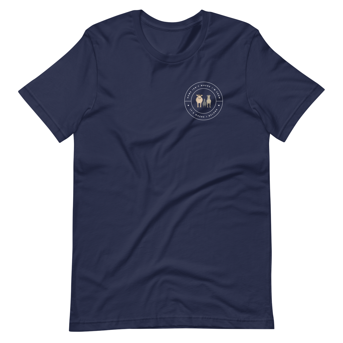 'Forever Home' Unisex T-shirt (Dark)