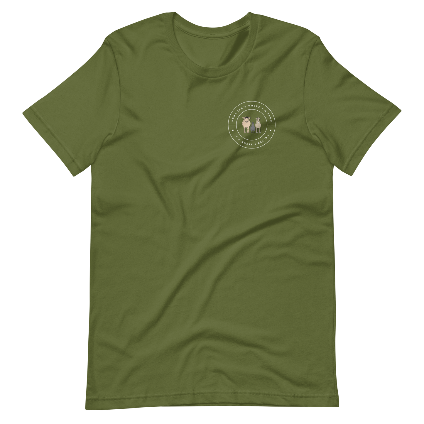'Forever Home' Unisex T-shirt (Dark)