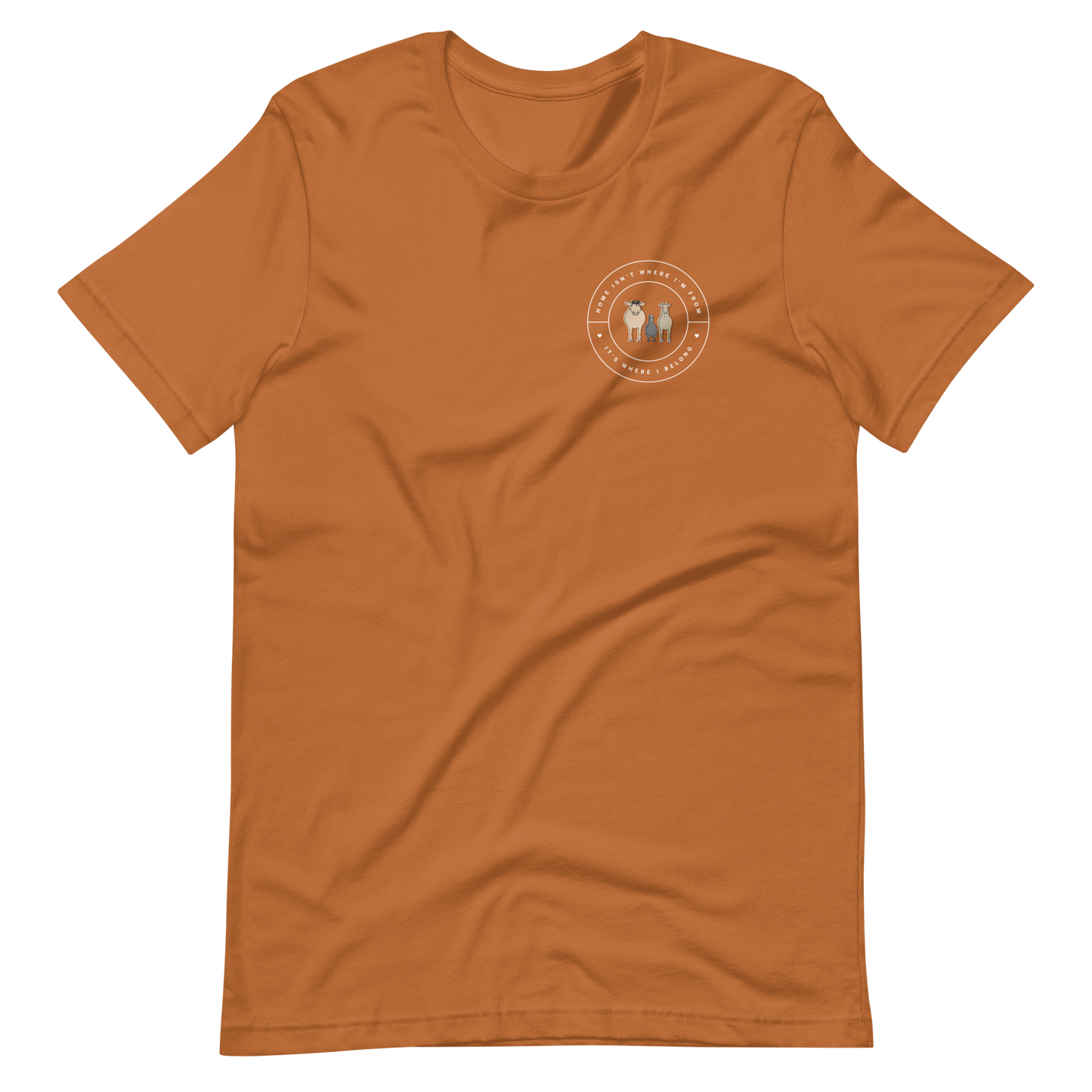 'Forever Home' Unisex T-shirt (Dark)