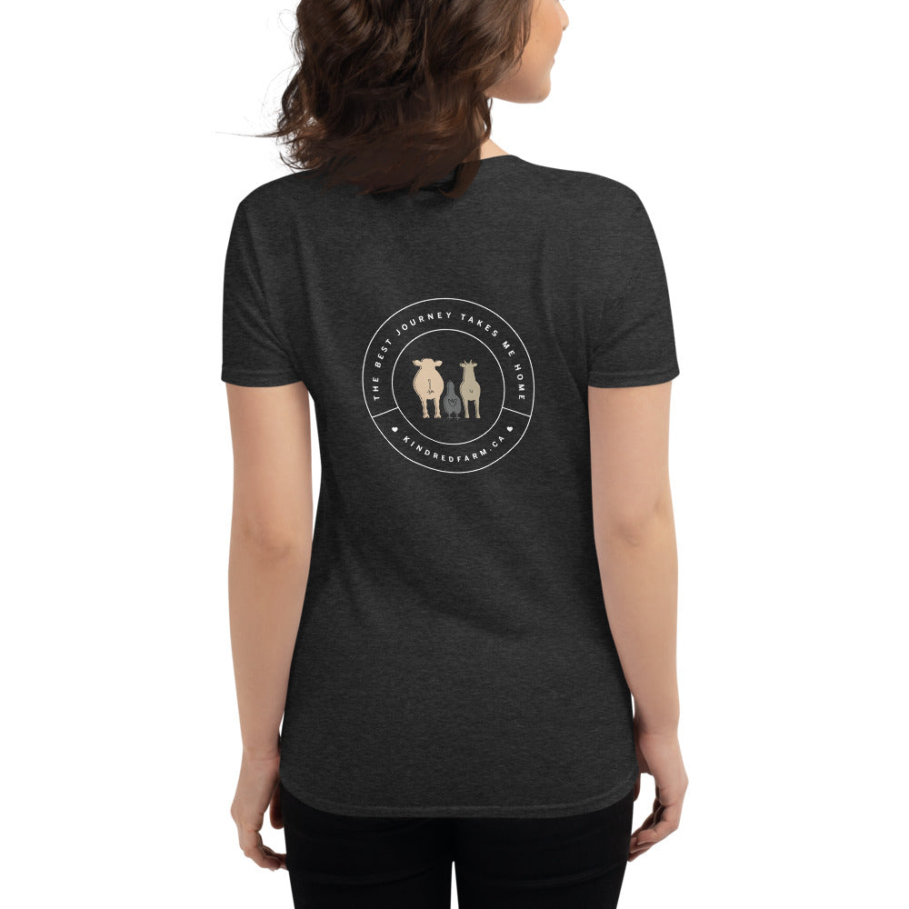 'A New Home' Women's Tee (Dark) - Donates $10