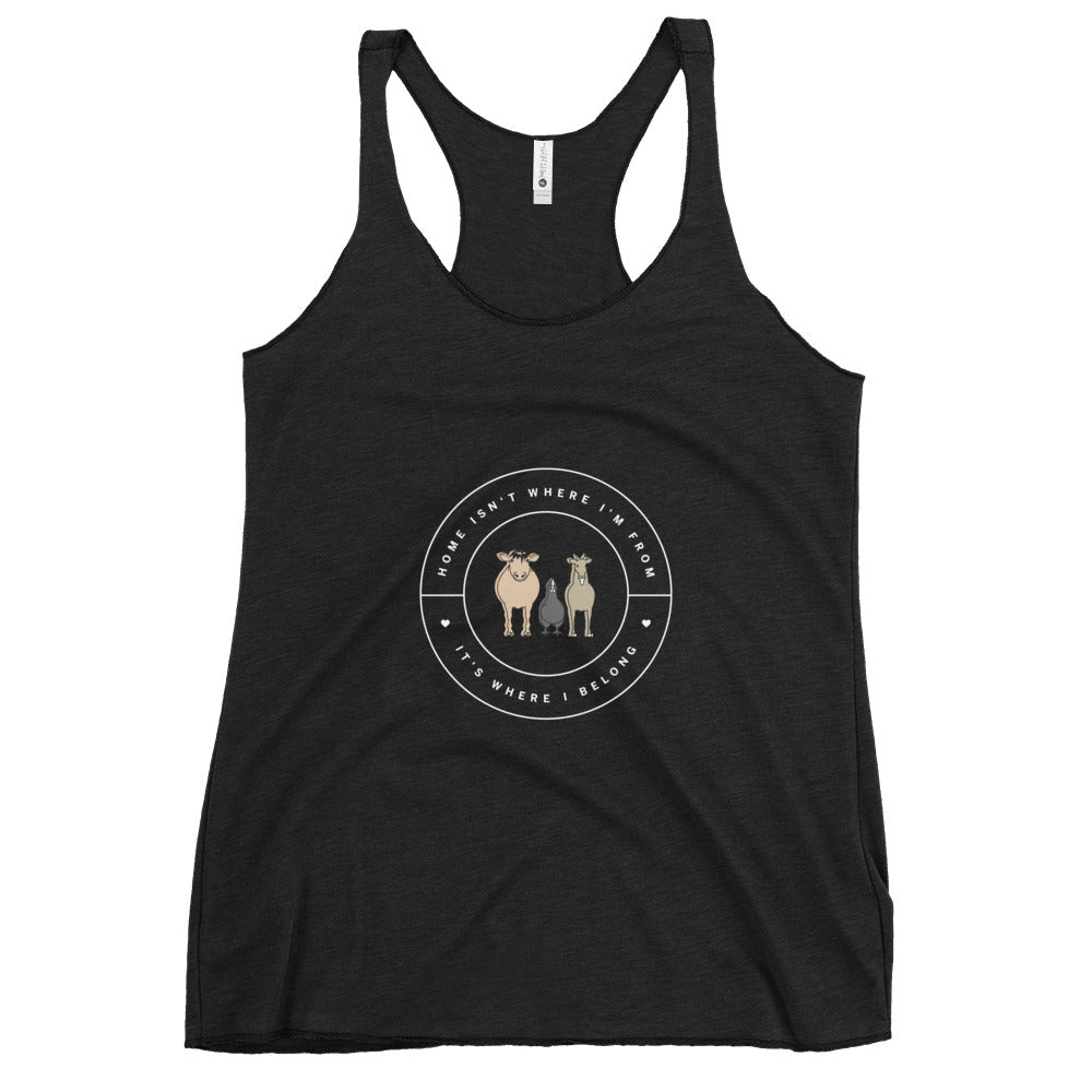 'Forever Home' Women's Racerback Tank