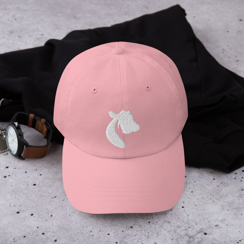 Dad hat in Pink