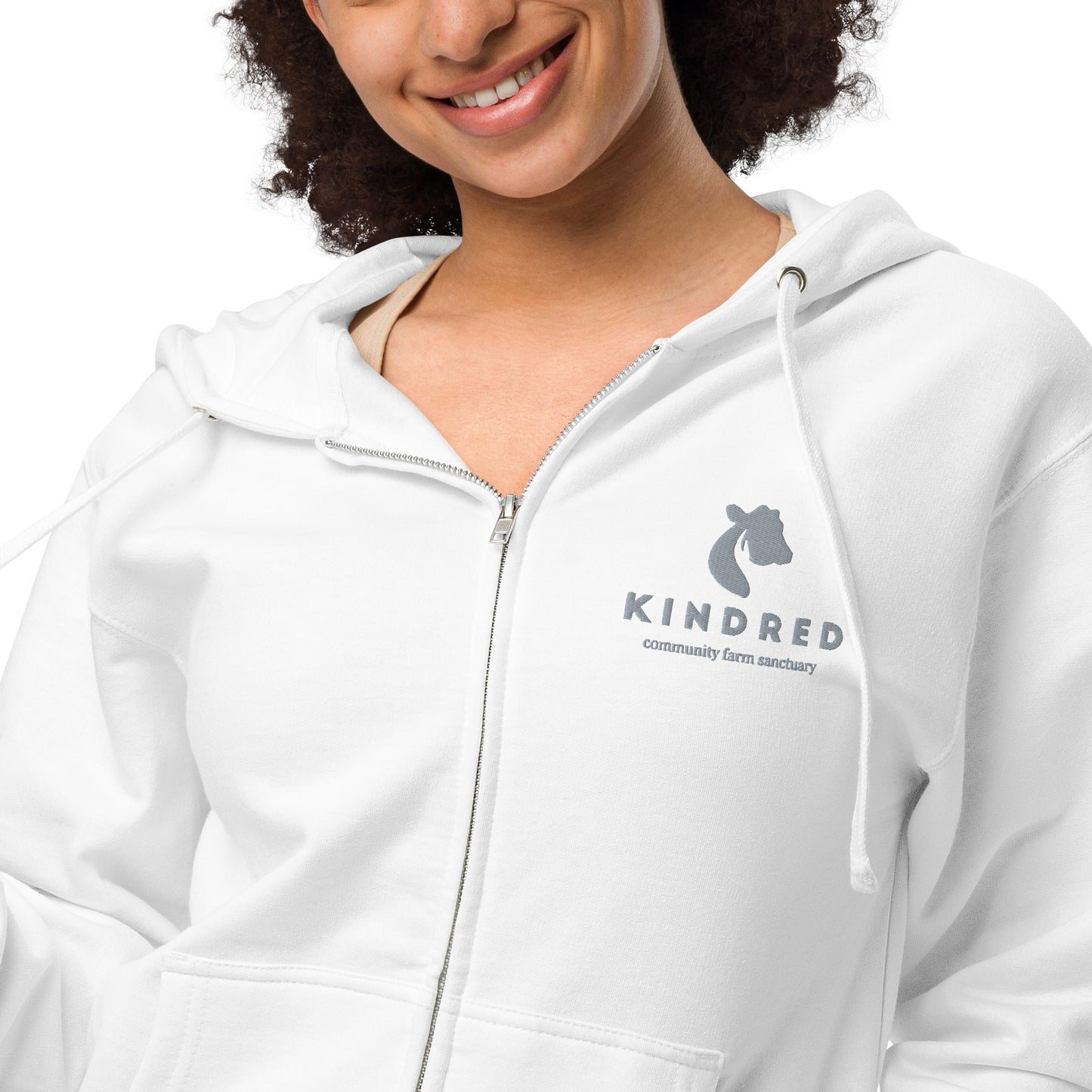 Unisex Fleece Zip Up Hoodie - Donates $20