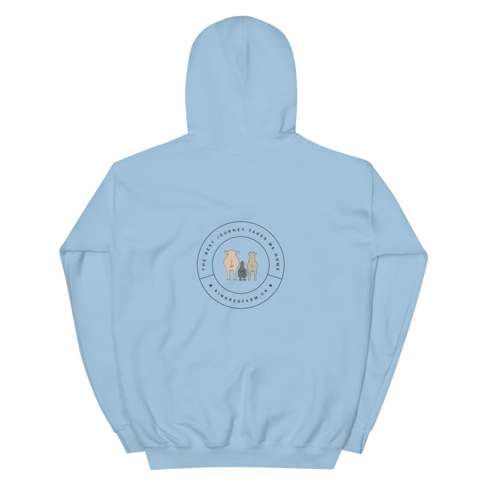 'A New Home' Unisex Hoodie (Light) - Donates $20