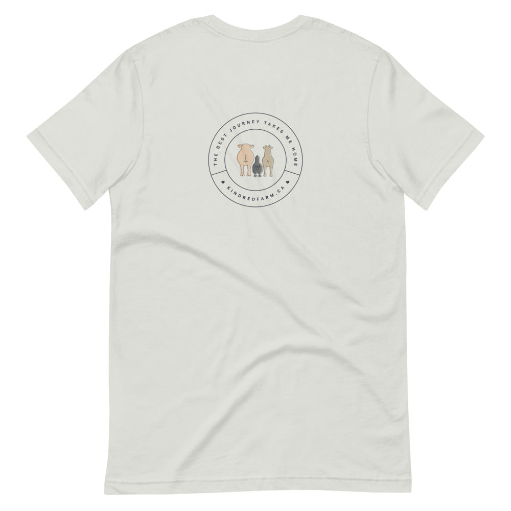 'A New Home' Unisex T-shirt (Light) - Donates $10